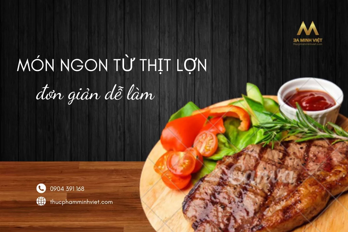 Món ngon từ thịt lợn