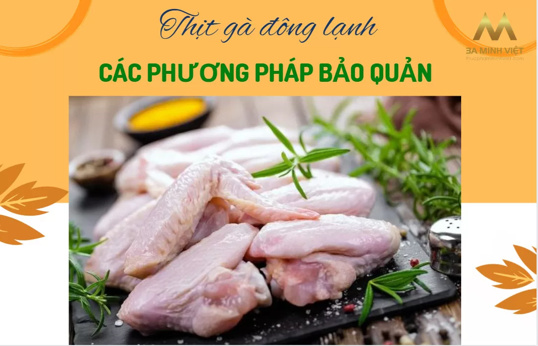 Thịt gà đông lạnh - Thực phẩm Minh Việt