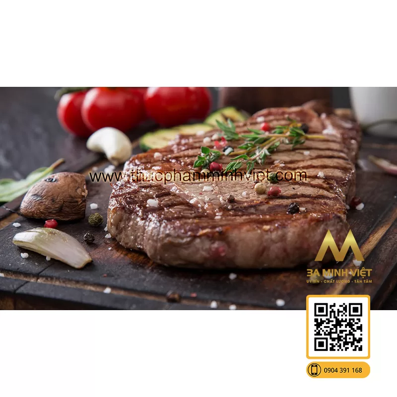 Thịt bò Mỹ làm beefsteak -thực phẩm Minh Việt 4